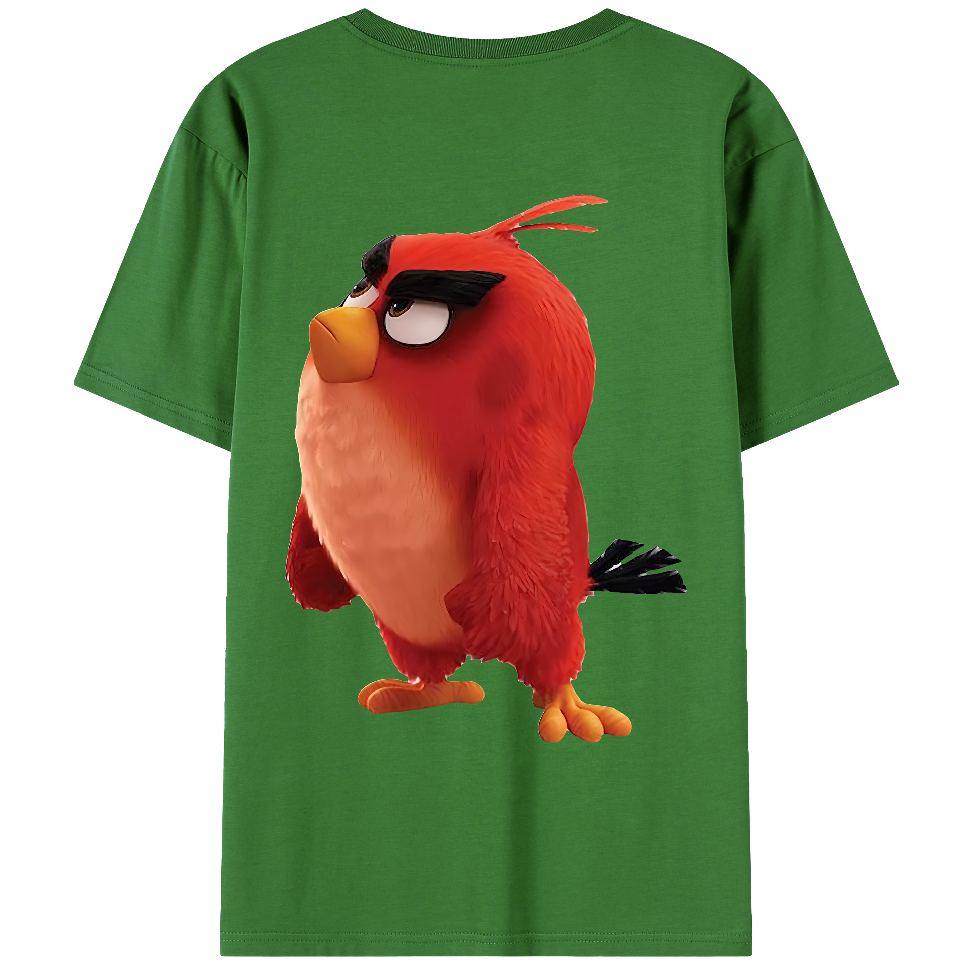 （画像用） Angry Birds アングリーバード レディース半袖Tシャツ(バックプリント)
